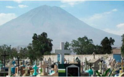 Bolívar y el cementerio de la Apacheta